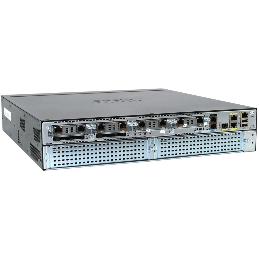 CISCO2951-K9 CISCO 2951 INTEGRATED SERVICES ROUTER WITHOUT COMPACT FLASH